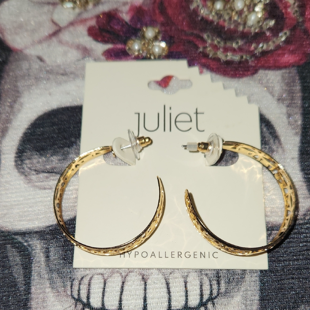 Gold Hoop Earrings